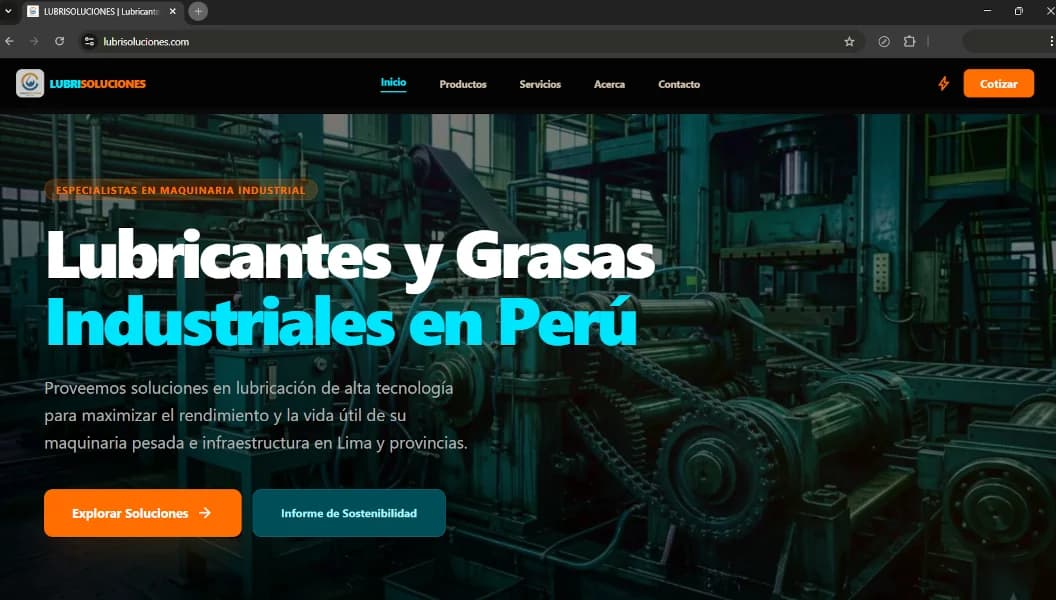 Lubrisoluciones desktop