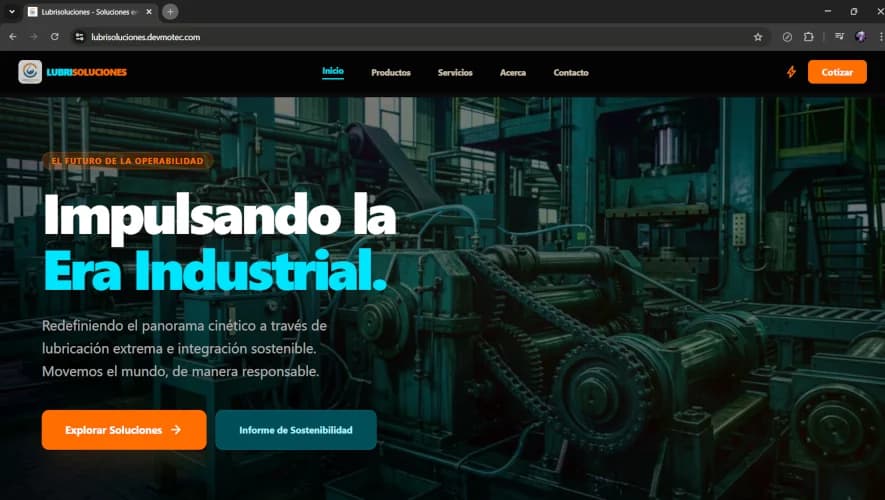 Lubrisoluciones desktop